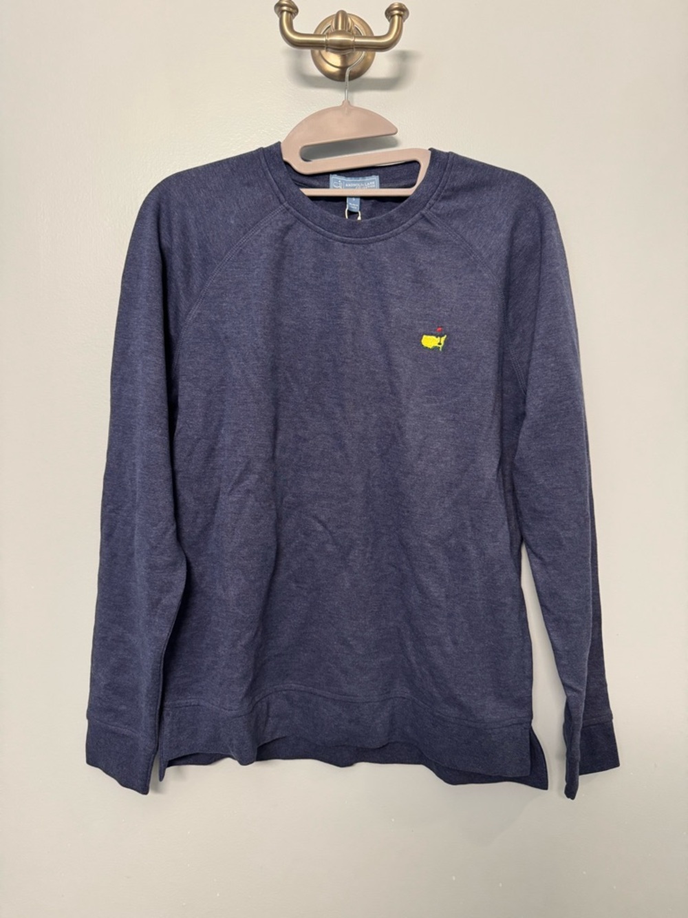 Navy Official Augusta Masters  Crewneck Sweatshirt